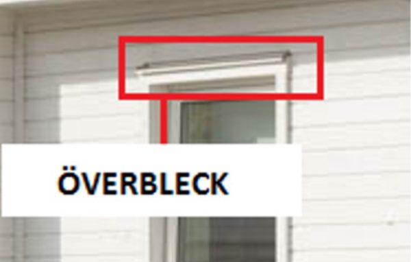 Överbleck - fasadbeslag - Bild 3